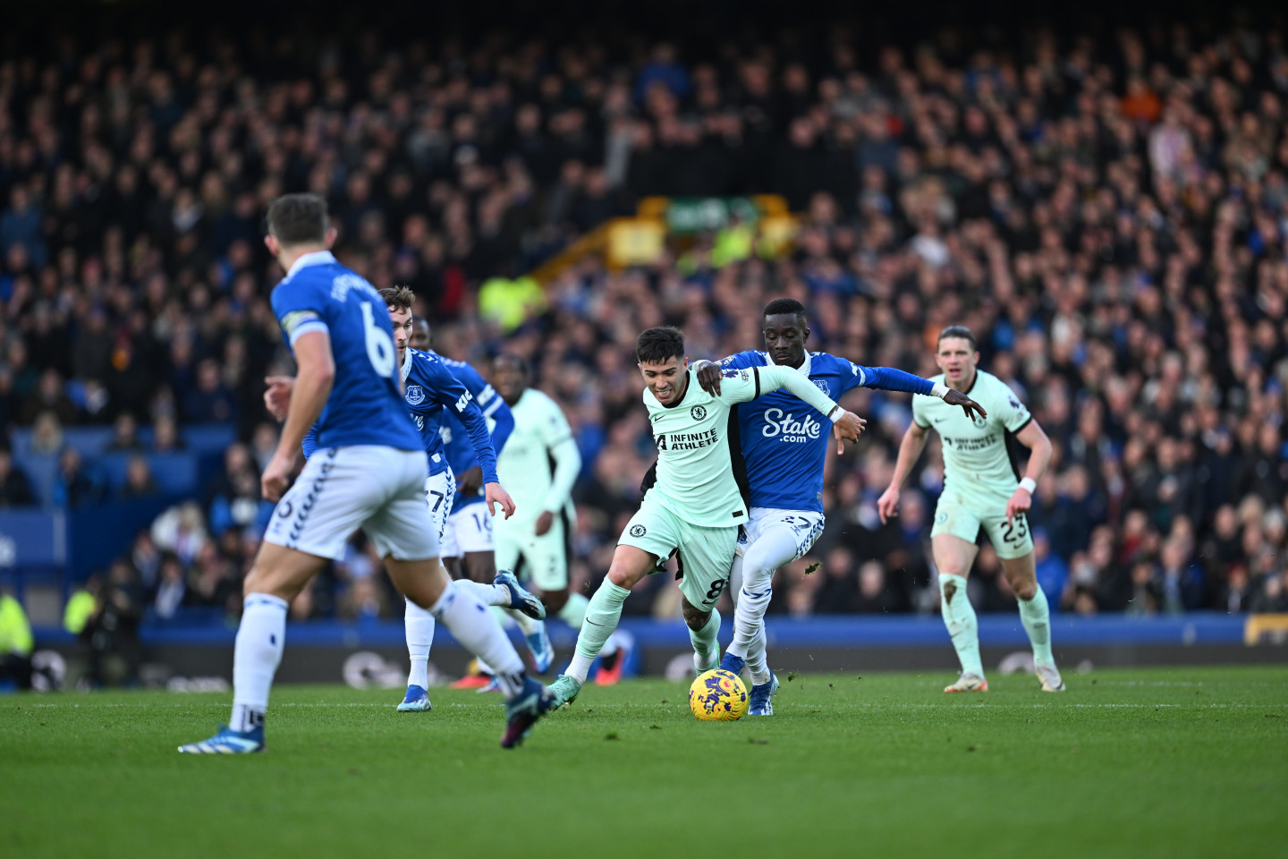 What channel is chelsea vs everton shop
